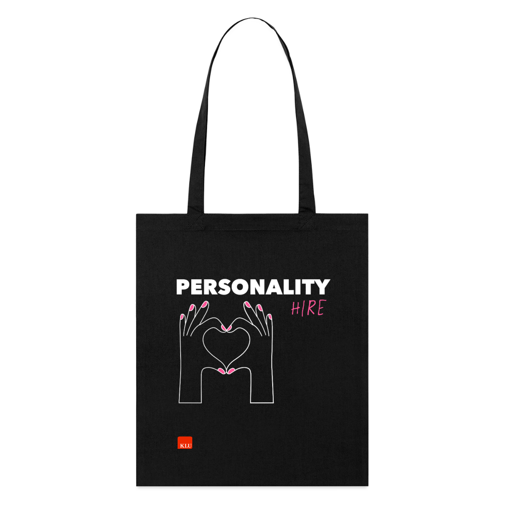PERSONALITY HIRE Organic Tote Bag | Special - black