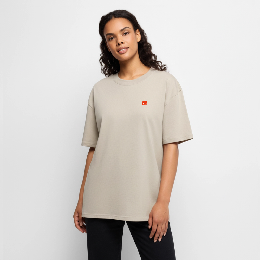 Unisex KLU Oversized Organic T-Shirt | Classic - beige