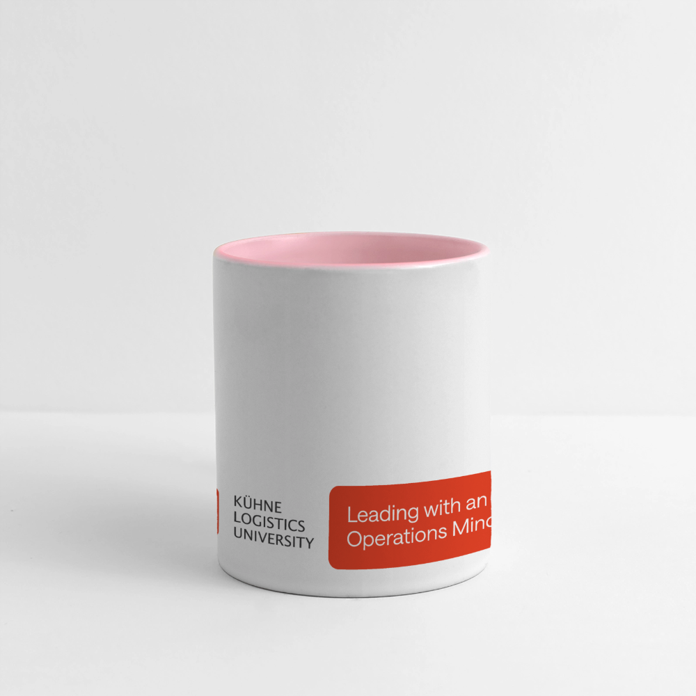 KLU Coffee Mug - white/pink