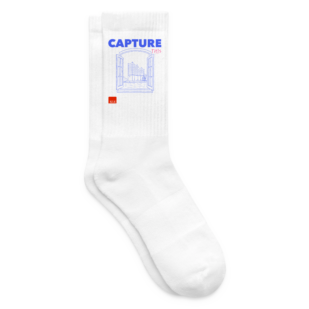 CAPTURE THIS Tennis Socks | Special - white