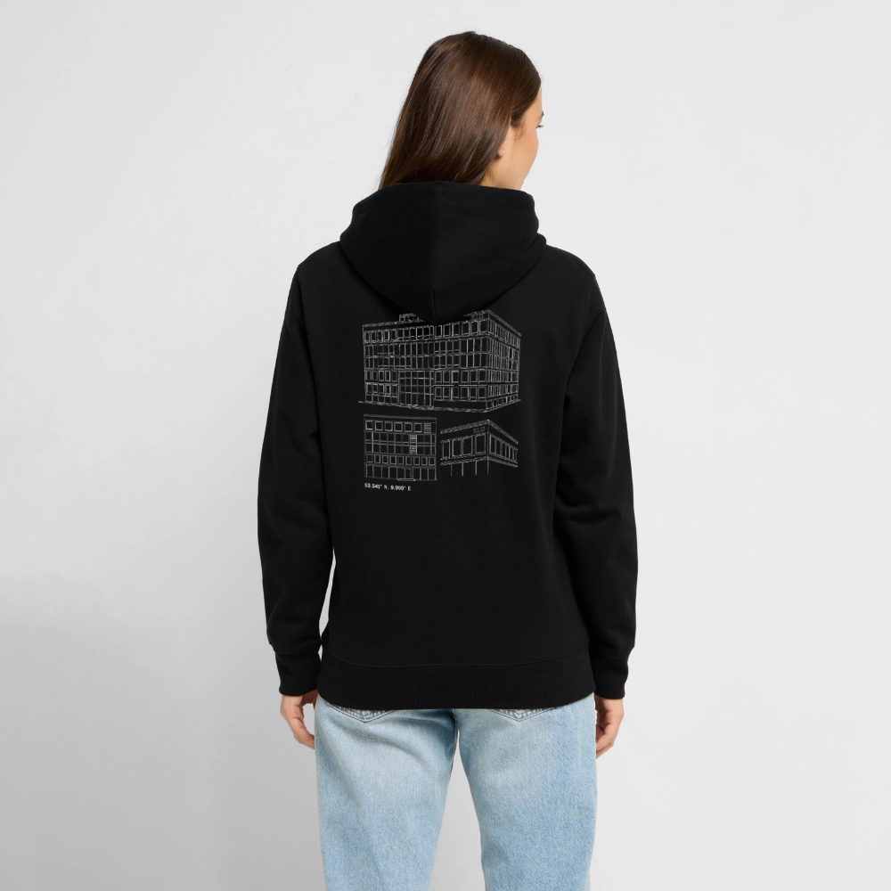 Unisex KLU BACKPRINT Hoodie | Classic - black