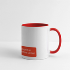 KLU Coffee Mug - white/red