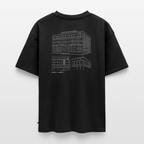 Unisex KLU HAM BACKPRINT Oversized Organic T-Shirt | Classic - black