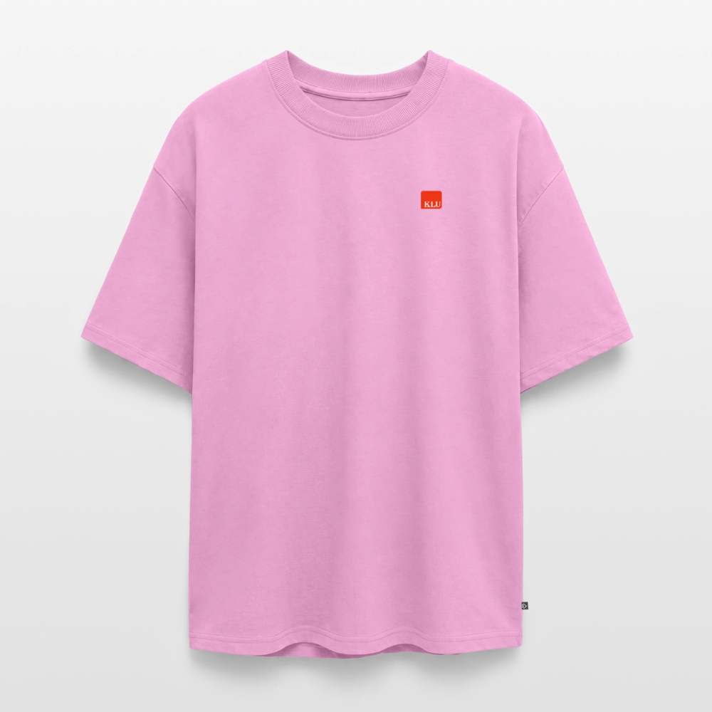 Unisex KLU Oversized Organic T-Shirt | Classic - washed pink