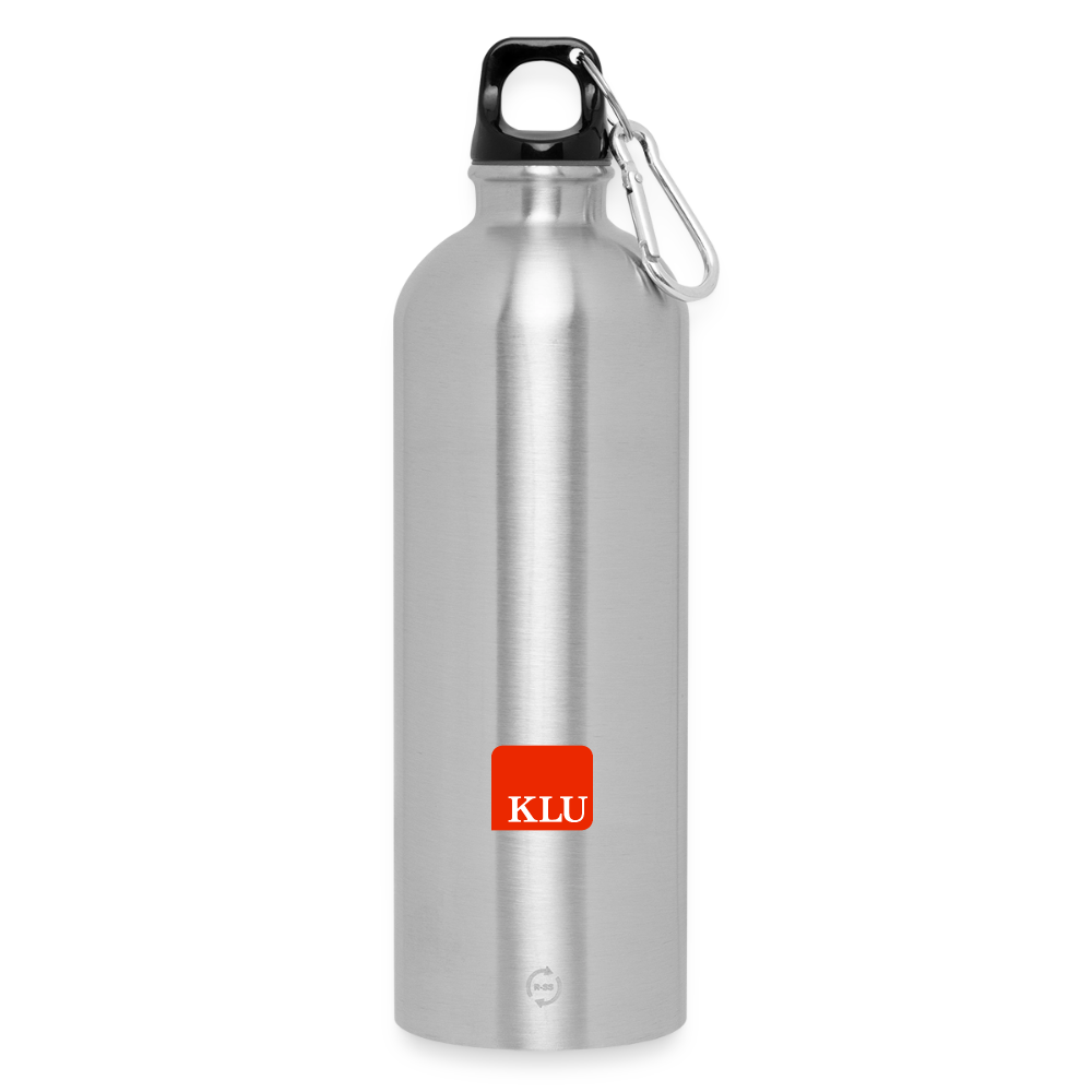 KLU Water Bottle - silver
