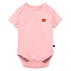 KLU Baby Organic Short-sleeved Bodysuit - rose