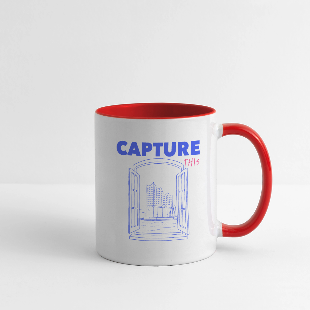 CAPTURE THIS Coffee Mug | Special - white/red
