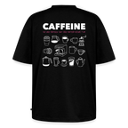 Unisex CAFFEINE Oversized T-Shirt | Special Edition - black