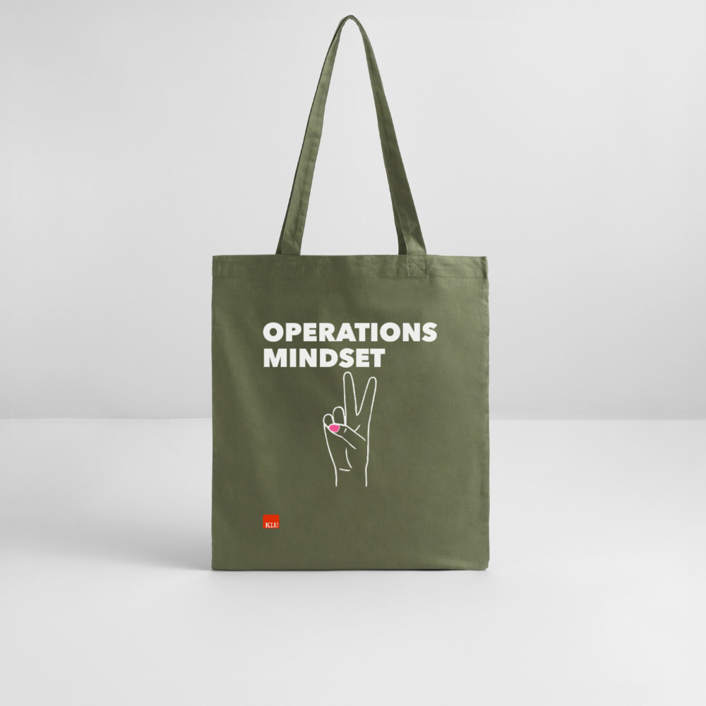 OPERATIONS MINDSET Organic Tote Bag | Special - khaki
