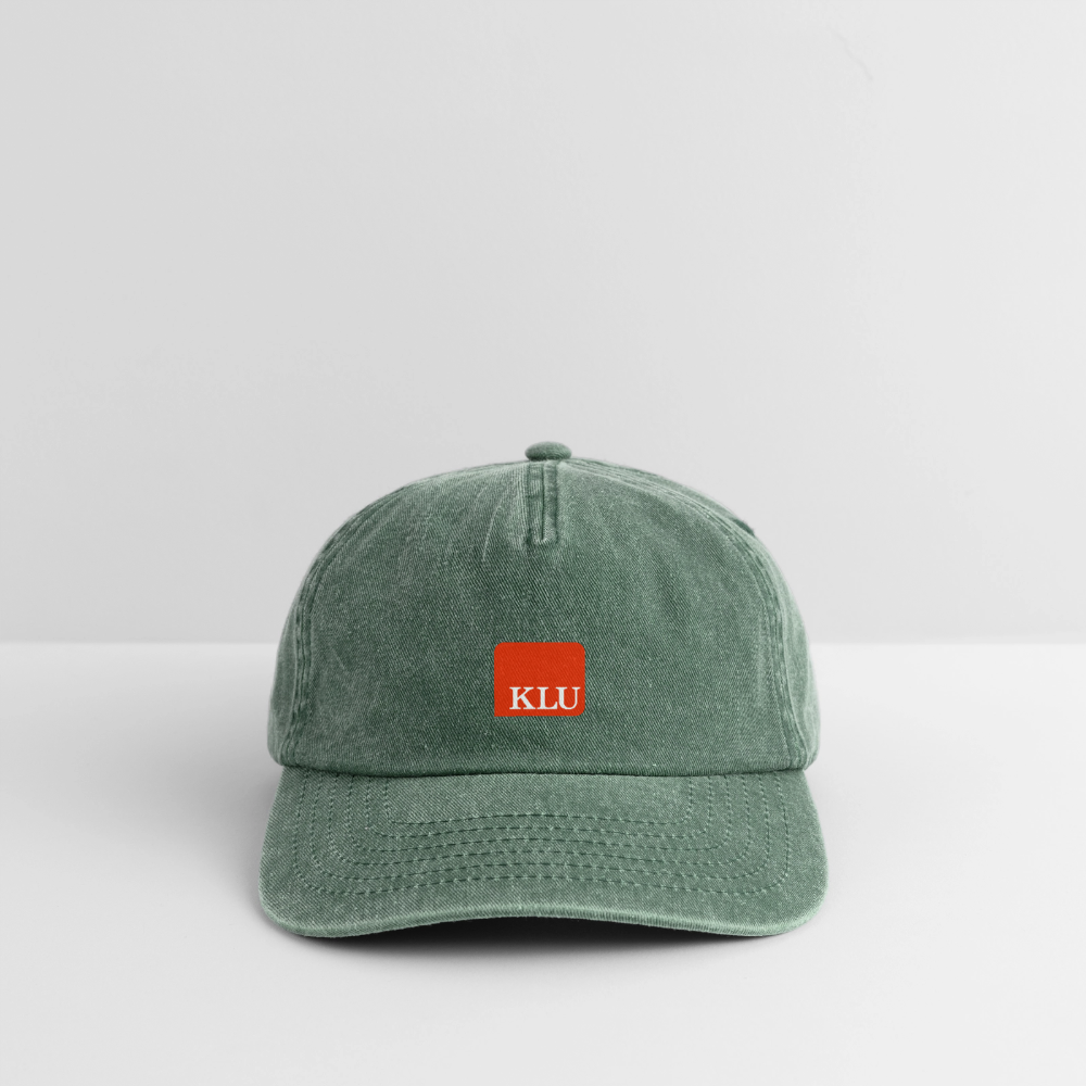 KLU Vintage Cap - vintage bottle green 