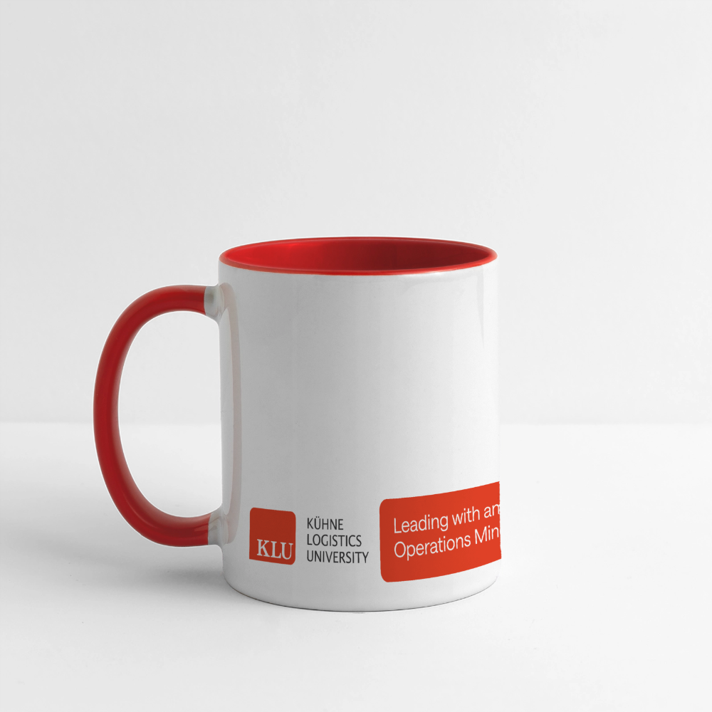 CAFFEINE Coffee Mug | Special - white/red