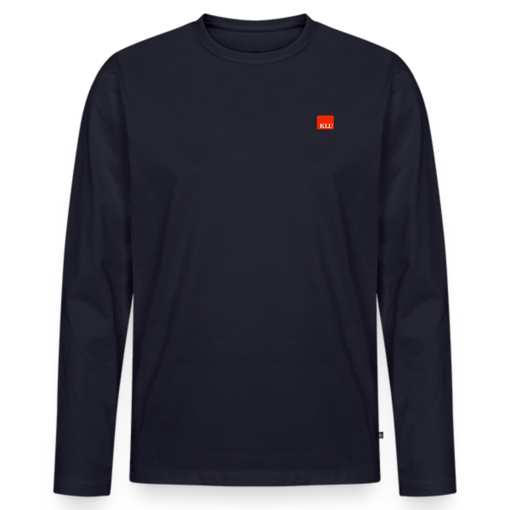 Men KLU Organic Long Sleeve Shirt | Classic - navy