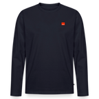 Men KLU Organic Long Sleeve Shirt | Classic - navy