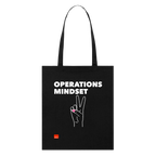 OPERATIONS MINDSET Organic Tote Bag | Special - black