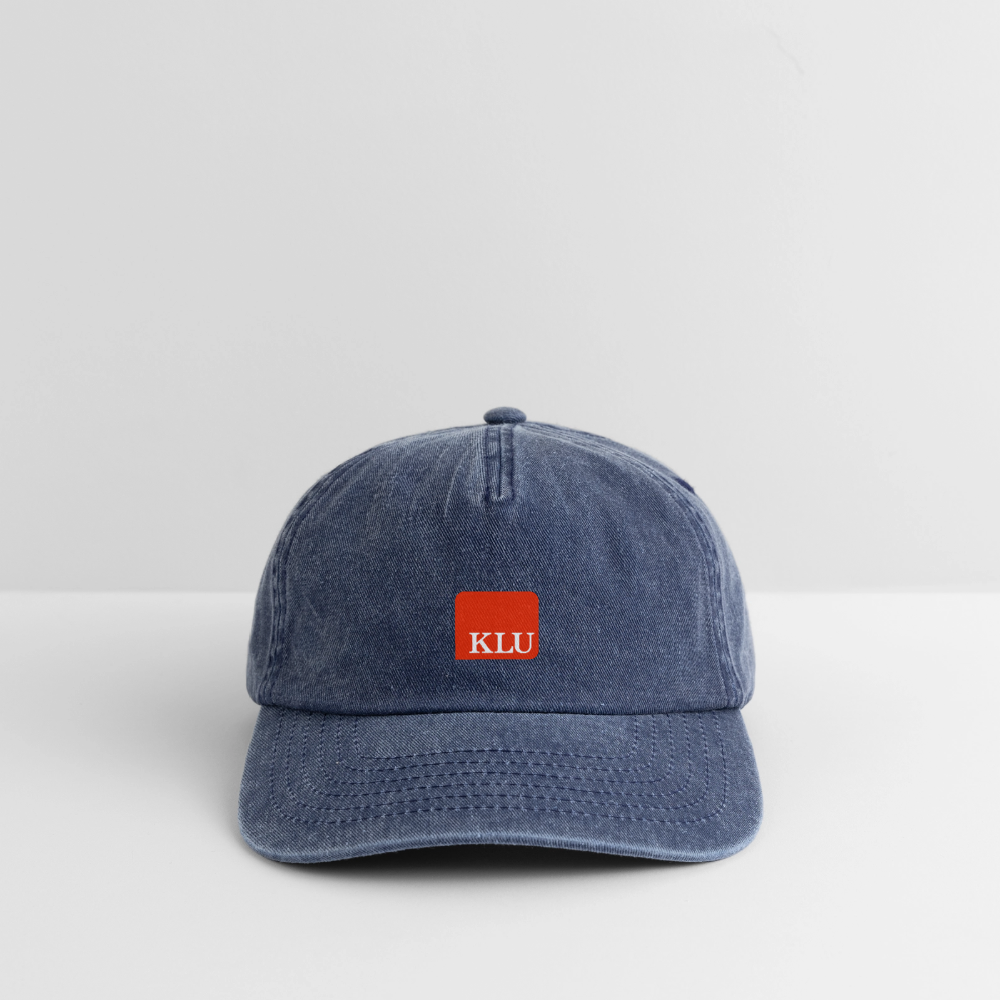 KLU Vintage Cap - vintage denim