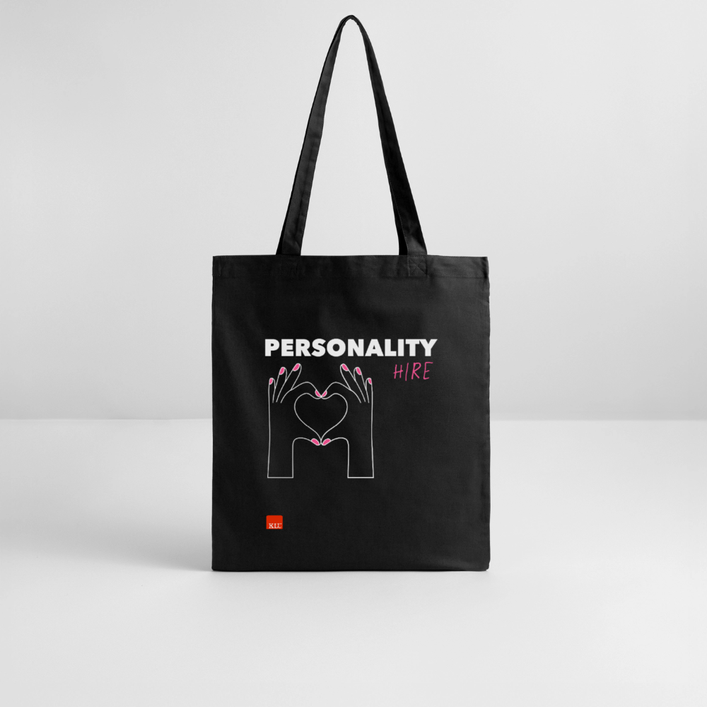 PERSONALITY HIRE Organic Tote Bag | Special - black