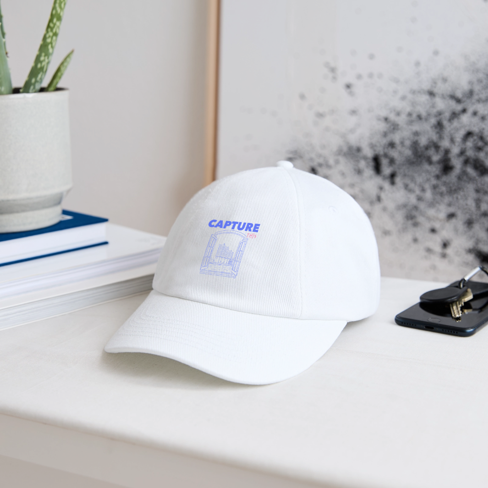 CAPTURE THIS Baseball Cap | Special - white/white