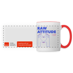 RAW ATTITUDE CLUB Coffee Mug | Special - white/red