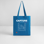 CAPTURE THIS Organic Tote Bag | Special - royal blue