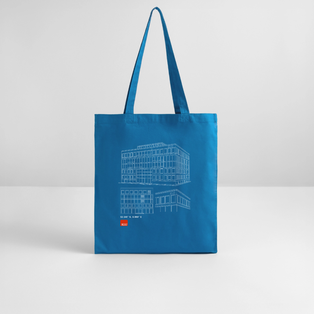KLU Organic Tote Bag | Classic - royal blue