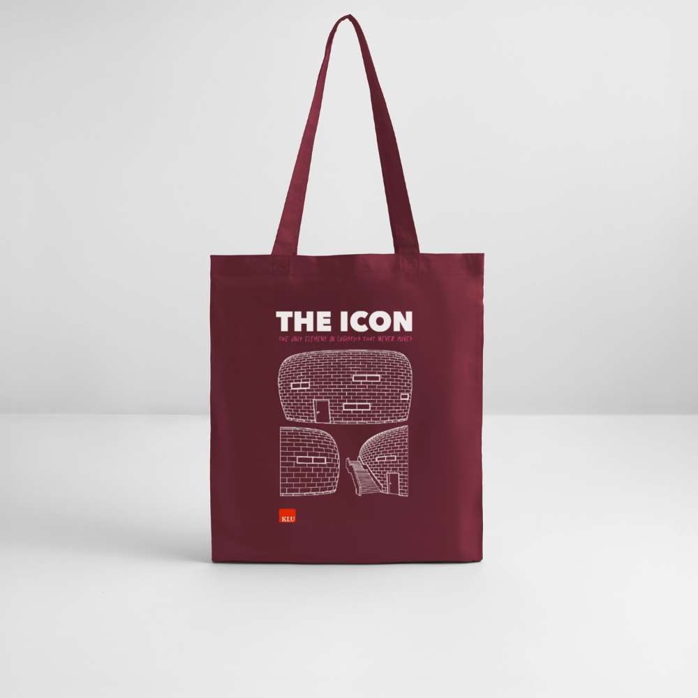 THE ICON Organic Tote Bag | Special - burgundy