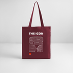 THE ICON Organic Tote Bag | Special - burgundy
