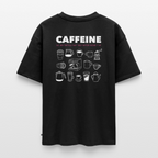 Unisex CAFFEINE Oversized T-Shirt | Special Edition - black