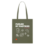 FUELED BY PASTRIES Organic Tote Bag | Special - khaki