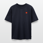 Unisex KLU HAM BACKPRINT Oversized Organic T-Shirt | Classic - navy