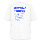 Unisex GETTING THINGS DONE Oversized T-Shirt | Special Edition - white