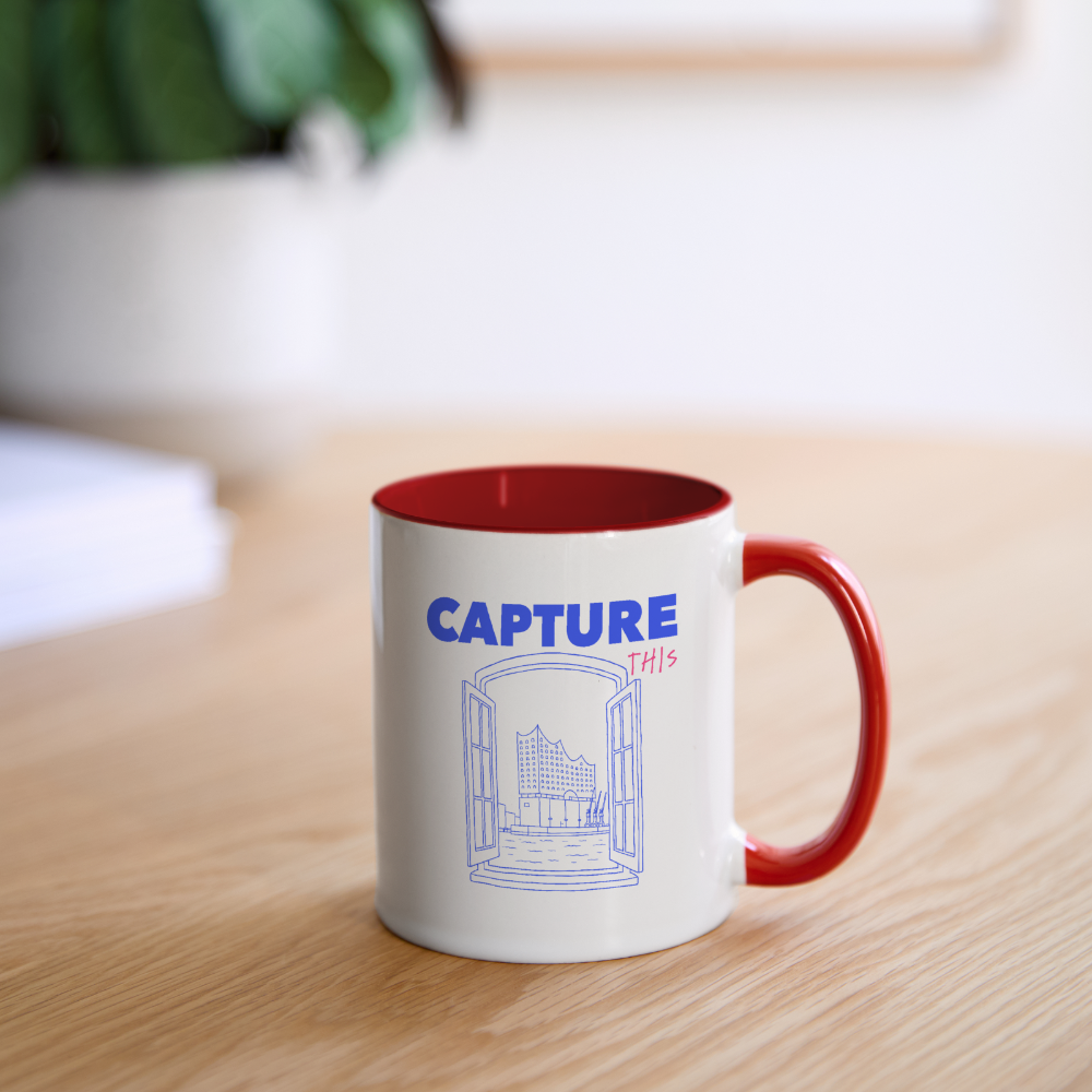 CAPTURE THIS Coffee Mug | Special - white/red