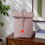 KLU Laptop Backpack - old pink 