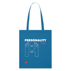 PERSONALITY HIRE Organic Tote Bag | Special - royal blue