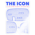 THE ICON Sticker size S (10 x 10 cm) - transparent glossy