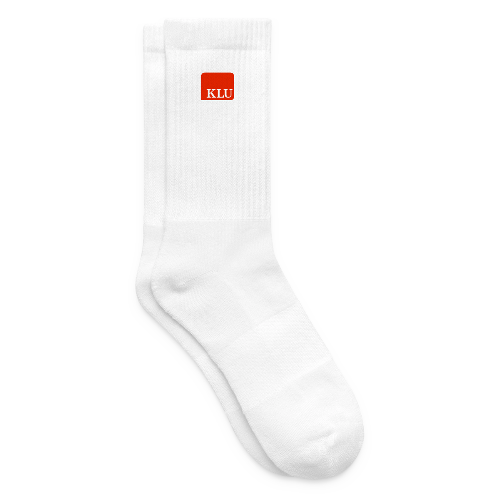 KLU Tennis Socks - white