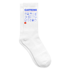 CAFFEINE Tennis Socks | Special - white