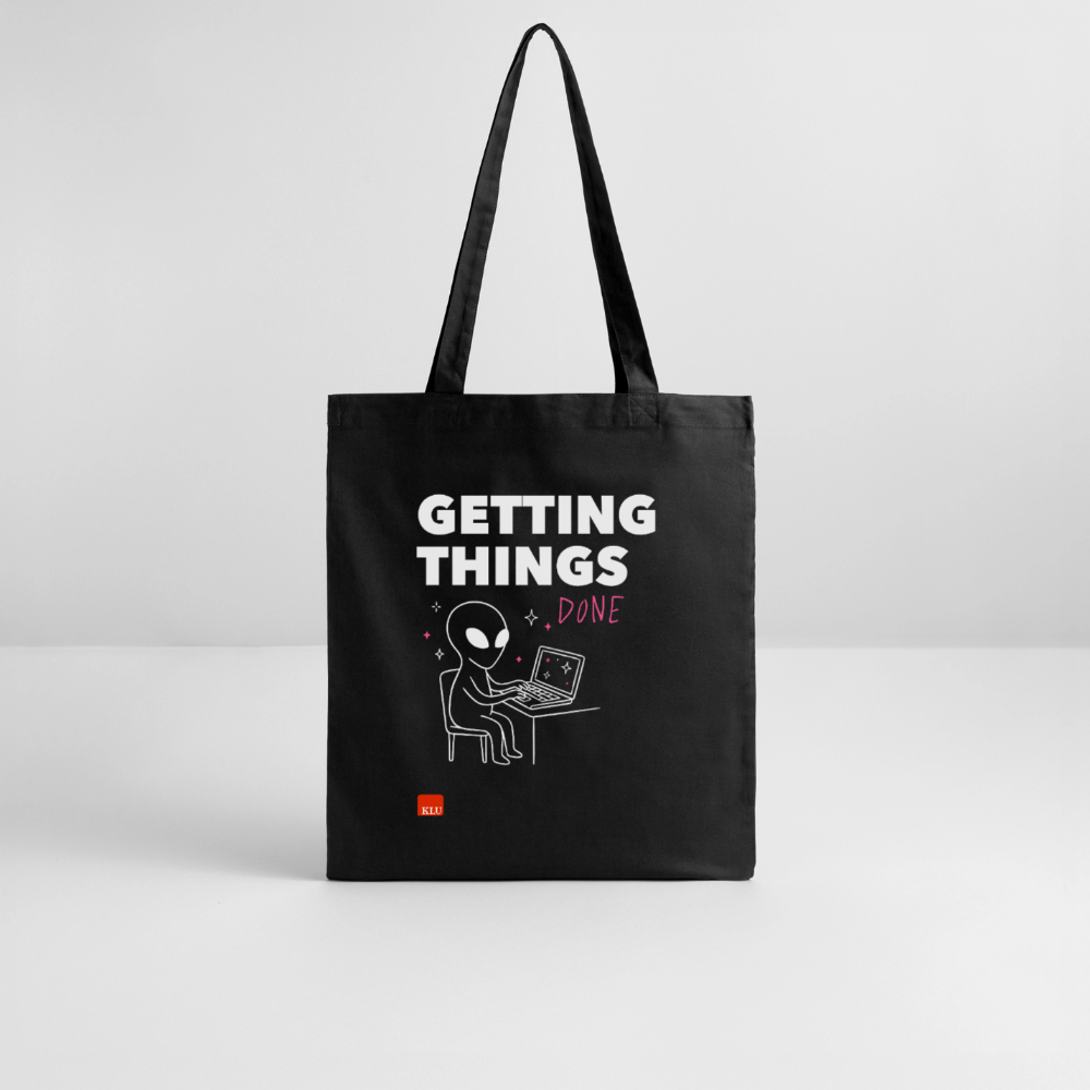 GETTING THINGS DONE Organic Tote Bag | Special - black