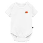 KLU Baby Organic Short-sleeved Bodysuit - white