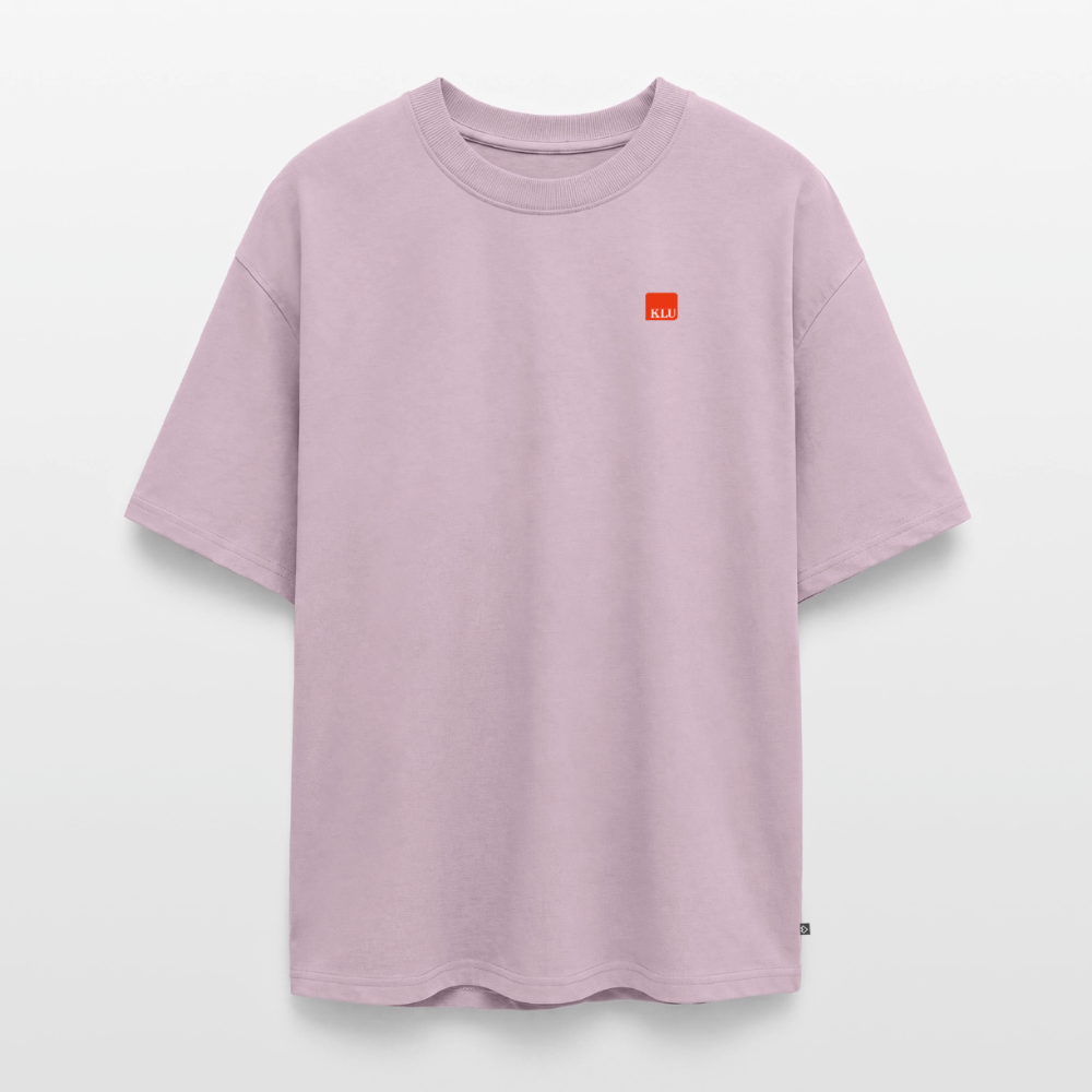 Unisex KLU Oversized Organic T-Shirt | Classic - dusky pink