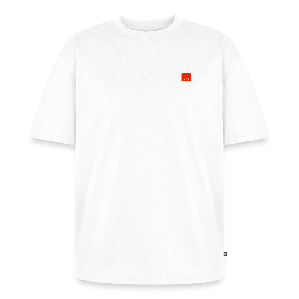 Unisex CROSSWORD PUZZLE Oversized T-Shirt | Special Edition - white