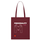 PERSONALITY HIRE Organic Tote Bag | Special - burgundy
