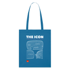THE ICON Organic Tote Bag | Special - royal blue